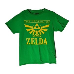 Zelda 2021 Legends Of Zelda Mens‎ Small Green Yellow T-shirt Shirt